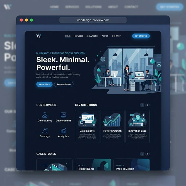 Business Website Design Project